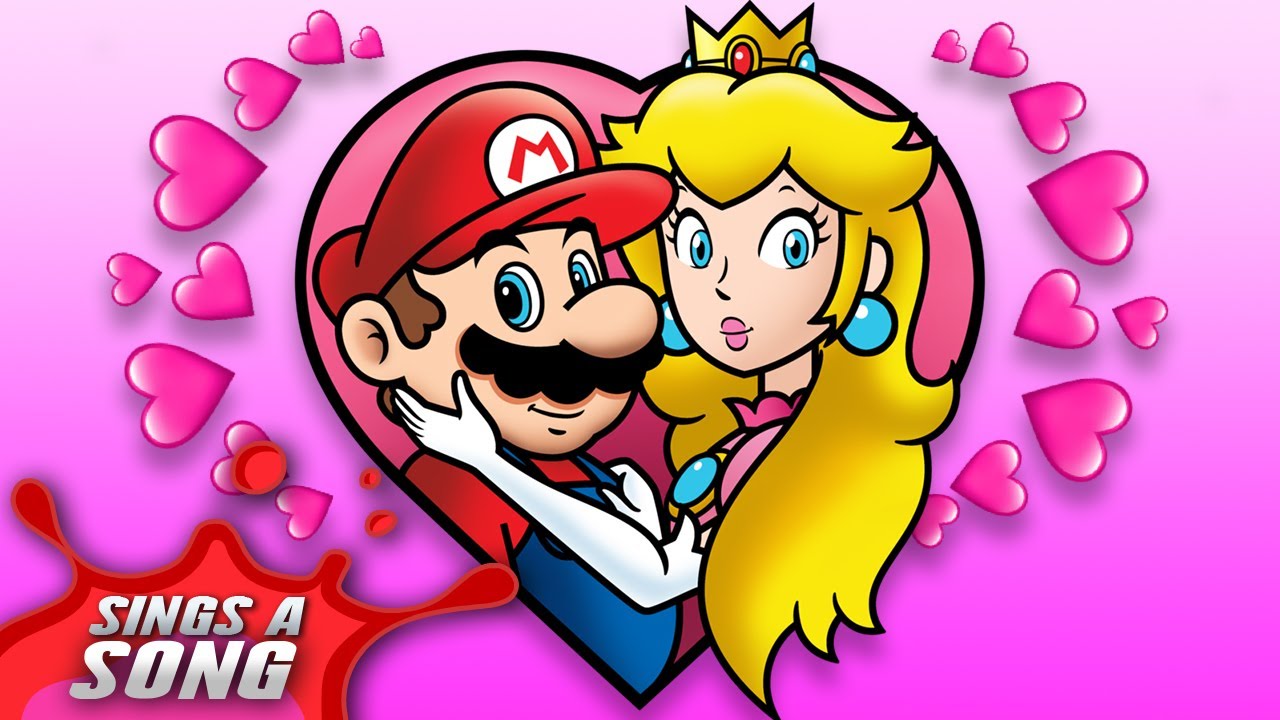 Mario And Princess Peach Sing A Love Song (Super Mario Video Game