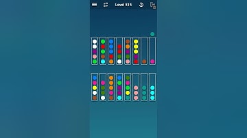 BALL SORT PUZZLE LEVEL 515 / +1 TUBE