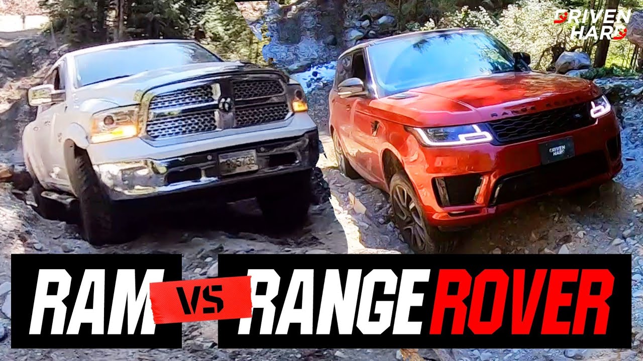 Can A Ram 1500 Keep Up With The Range Rover Sport Off Road? - YouTube