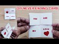 DIY - NEVER ENDING LOVE Card | Handmade LOVE card making idea