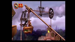 Donkey Kong Country Returns Wii Cliff- Weighty Way Walkthrough