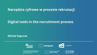 Digital tools in the recruitment process – Michał Kapczuk