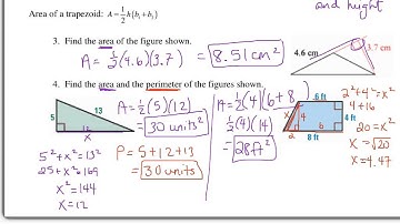 Geometry 1.7, 11.1, 11.2 notes - Mrs. Douglas