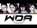 Aespa WDA Whole Different Animal Feat G DRAGON Lyrics Color Coded Lyrics 