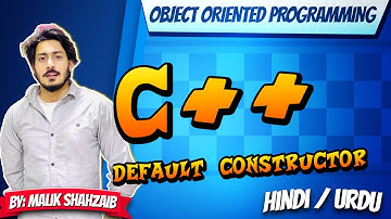 #11 default constructor in c++ oop in hindi tutorial