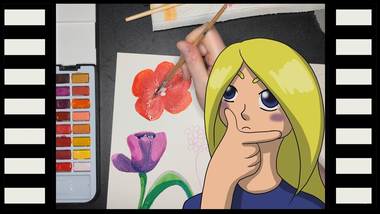 Let's Test Aquarellfarben von Crelando | Sind die für Anfänger?