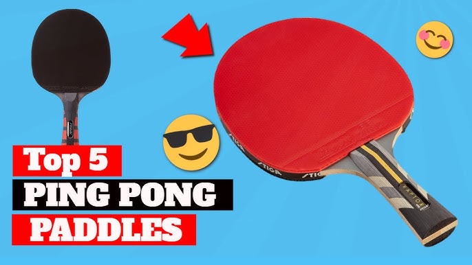 Ermete Ping Pong Paddles Set, 4 Player Table Tennis Paddles Kit