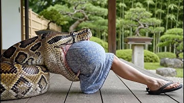 MIRACLE RESCUE: GIANT PYTHON Swallows Pregnant Woman in Japan!
