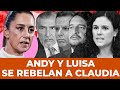 ¡SE ROMPE MORENA! Andy y Luisa Alcalde se rebelan contra Sheinbaum