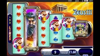 Zeus Iii - 4 Scatter Retrigger Big Win