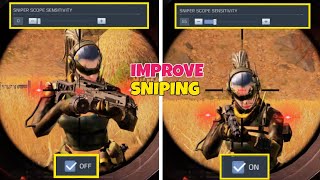 How to improve Sniper Aim in cod mobile | best sniper in cod mobile 2023 | br settings cod mobile screenshot 4