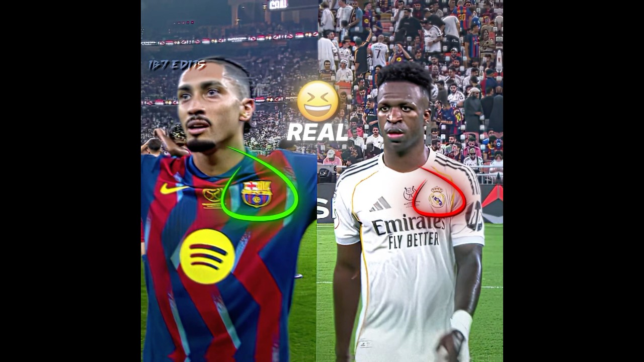 Raphinha X Vinicius Clubs 😱👆