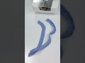 Tシャツを乗せて【切るだけ】簡単ブラウス👚（本編つくり方動画はコメント欄より）Blouse made using a T-shirt as a pattern.#shorts