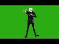 Satoru Gojo Dancing Animation Effect - Free HD Green Screen [Anime Character]