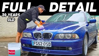 20 Year's Old Bmw Alpina Full Detail - Exterior Car Washing