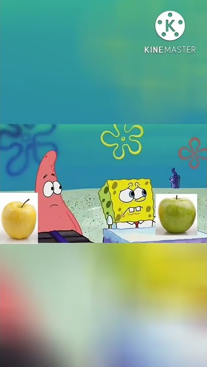Benda itu Hijau!! - Meme spongebob