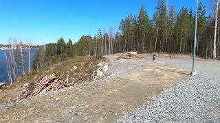 Kaunis Kuopio 4K: Maastopyörällä Lehtoniemen maisemissa / MTB trip in the scenery of Lehtoniemi