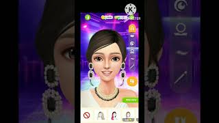 Indian fashion show winer games #2022 #android #tasfia #makeup #gameplay #dressup screenshot 3