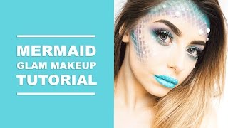 EASY MERMAID GLAM HALLOWEEN MAKEUP TUTORIAL I COCOCHIC Wealth