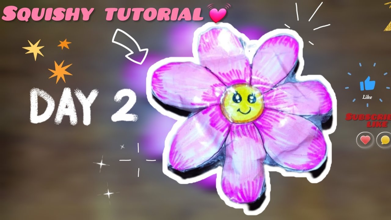 Homemade  paper squishy tutorial 😍 