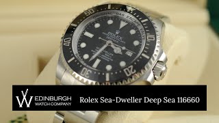 Rolex Sea-Dweller Deep Sea 116660 Review