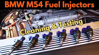 BMW M54 Fuel Injector Cleaning & Testing - Restoring Performance + Replacing O-Rings