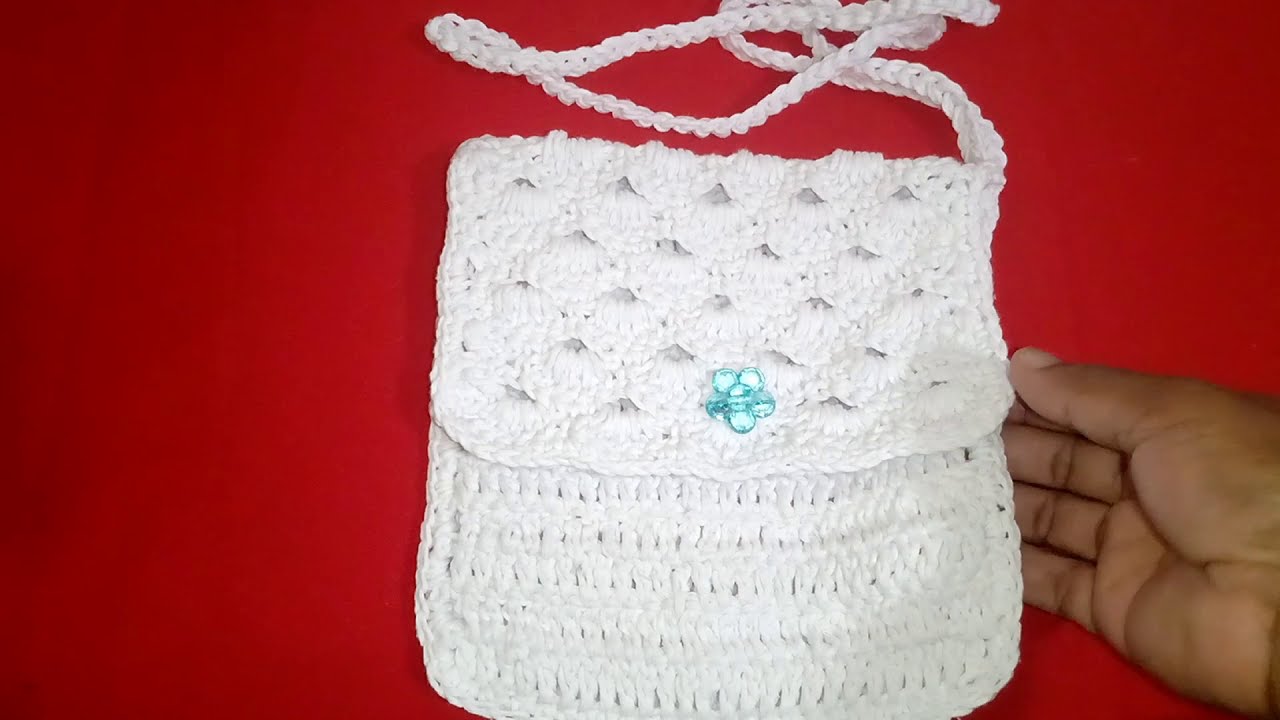 Como Fazer Bolsa Em Crochê Fácil E Rápida/Para Iniciantes