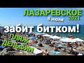 ЛАЗАРЕВСКОЕ | ПЛЯЖ ДЕЛЬФИН 8.07.2021