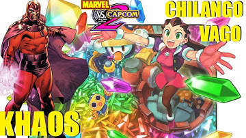MvC2 Mvci Umvc3 Khaos (K1 Berserker) vs Chilango Vago (PS3 PSN)