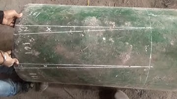Eccentric reducer marking video