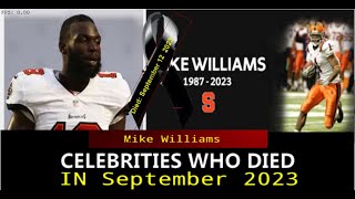 Ex NFL WR Mike Williams ☠️Dead celebrities🎬