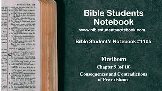 Consequences and Contradictions of Pre-existence - Firstborn, Chapter 10