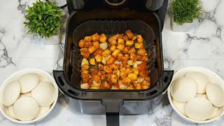 Turn your leftover idlis into a delicious crispy snack with this easy air fryer recipe @YourFoodLab 