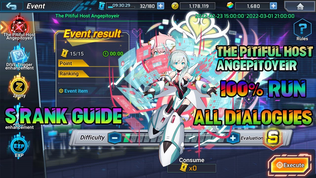 MegaMan X DiVE - The Pitiful Host Angepitoyeir ~ 100% Completion Run |FULL DIALOGUE|