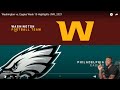 Washington vs. Eagles Week 15 Reaction | NFL 2021