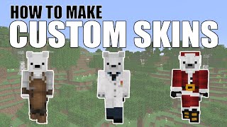How to Make Custom Skins in Minecraft | Make & Edit Your Own Skin
