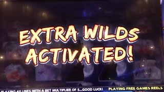 Wolves Attack!! ✦LIVE PLAY✦ Slot Machine Pokies in SoCal and Vegas! screenshot 4