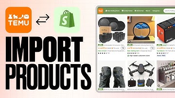 How To Import Products From temu To Shopify (2025) Temu Dropshipping