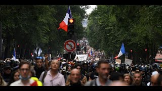 Manifestations anti-pass sanitaire : 204.090 manifestants dont 14.250 à Paris