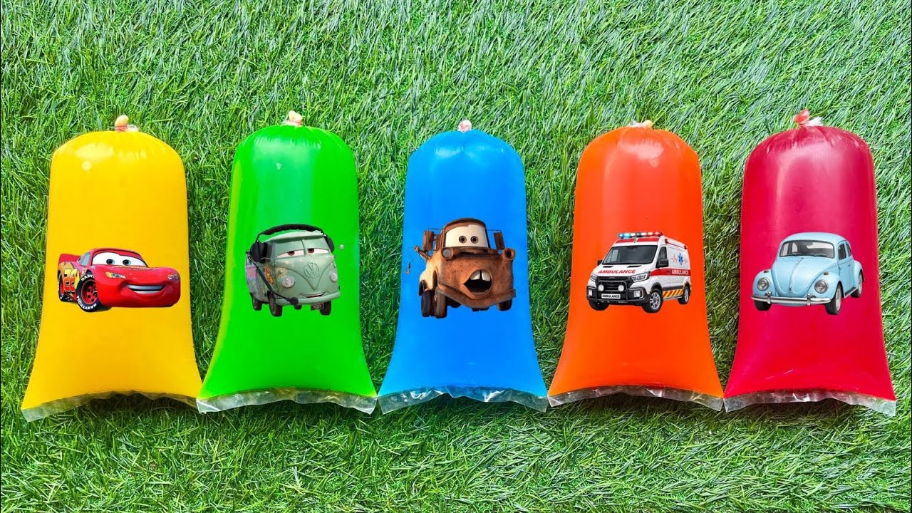 Disney Pixar Cars Unboxing Review l Lightning McQueen Bubble RC Car | Monster Truck