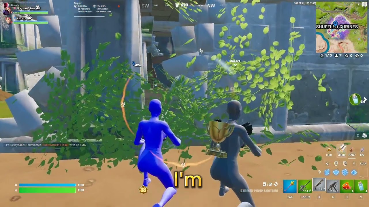 FUNNY FORTNITE MOMENTS (feat Bountea and Kazerz)