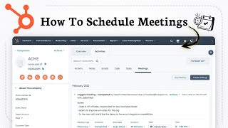 How To Schedule Meetings With HubSpot (Simple Calendar Setup)