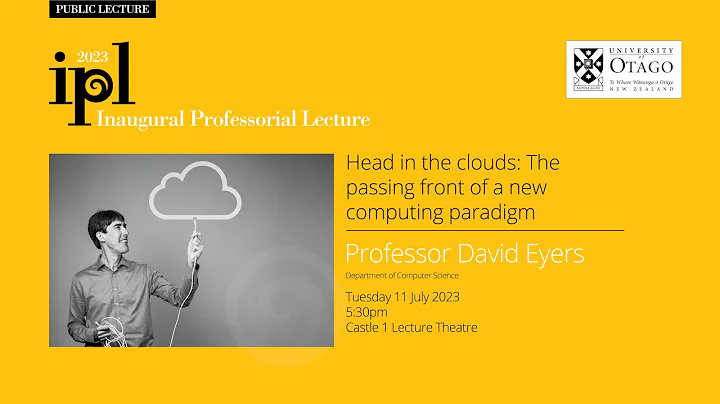 Inaugural Professorial Lecture - Professor David Eyers - DayDayNews