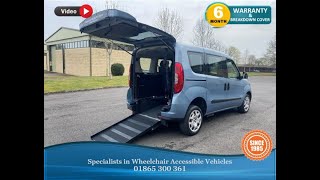 Fiat Doblo AUTO Wheelchair Accessible Vehicle YX15CEU