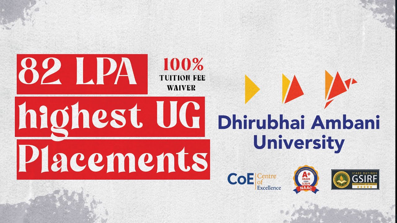 Why Top Rankers Choose Dhirubhai Ambani University (formerly DAIICT) B.Tech Admissions 2025 Now Open