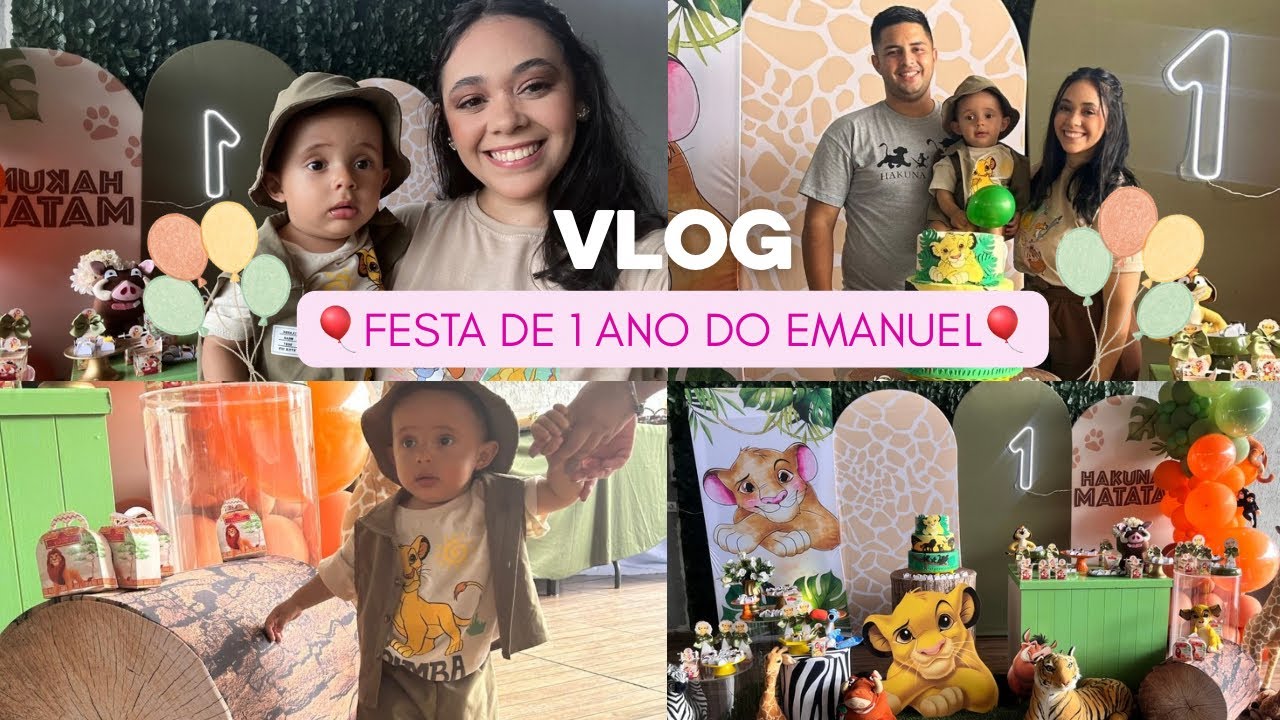 Celebrando 1 Ano do Nosso Emanuel | Gratidão a Deus.