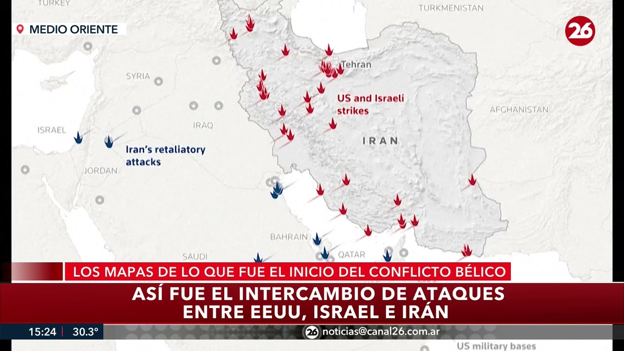 🚨 PÉRDIDAS DE IRÁN | Israel destruyó el 50% de la infraestructura de lanzamisiles de Irán