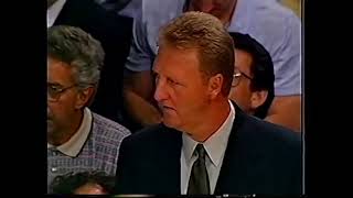 Allan Houston Sweet Behind The Back Move Freezing Reggie Miller (1999 ECF Playoffs Game 4 on NBC)