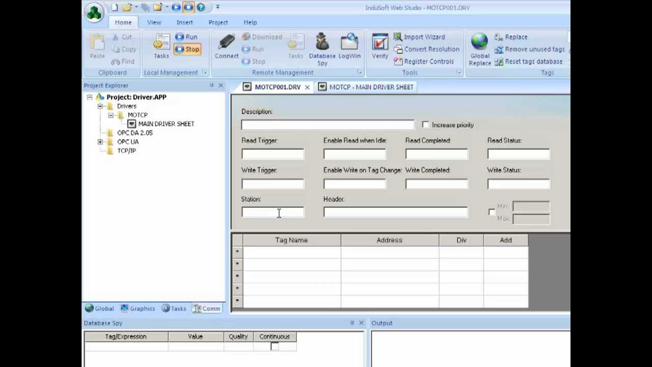 InduSoft Web Studio Drivers 1/2 : parte 7 de la serie - YouTube
