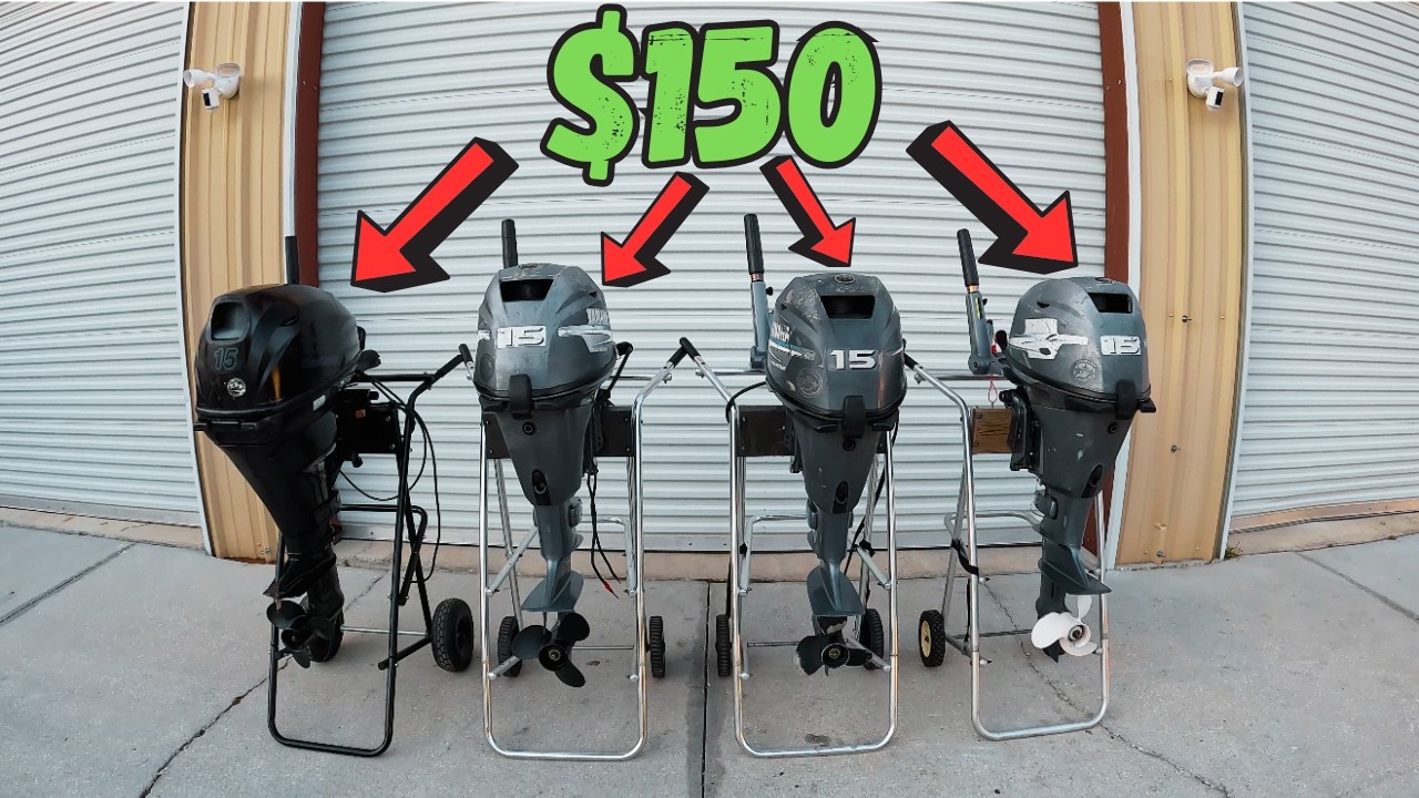 Deal Of The Year? 4 Outboards For $150